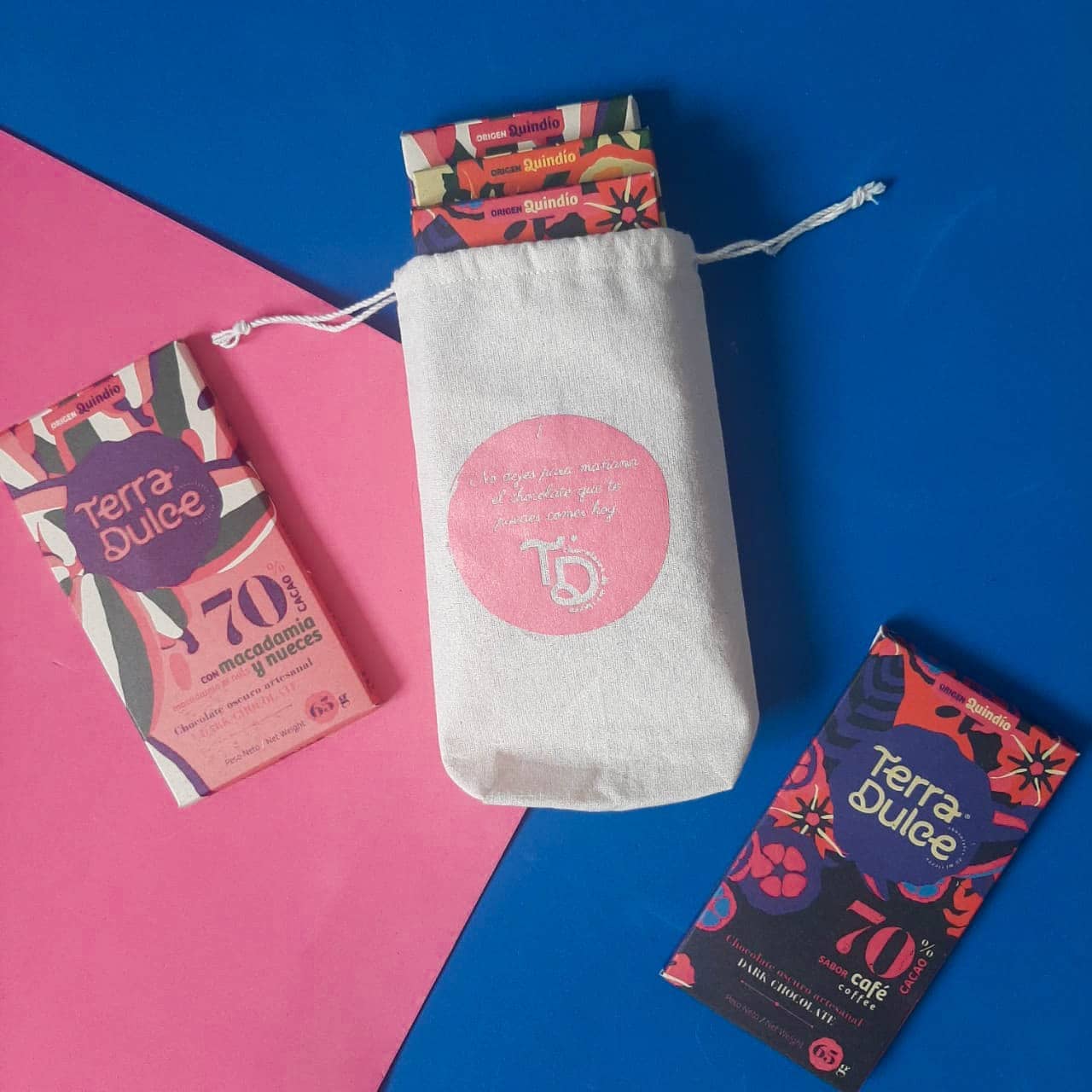 Kit de 3 Barras de Chocolate x 65 Gr